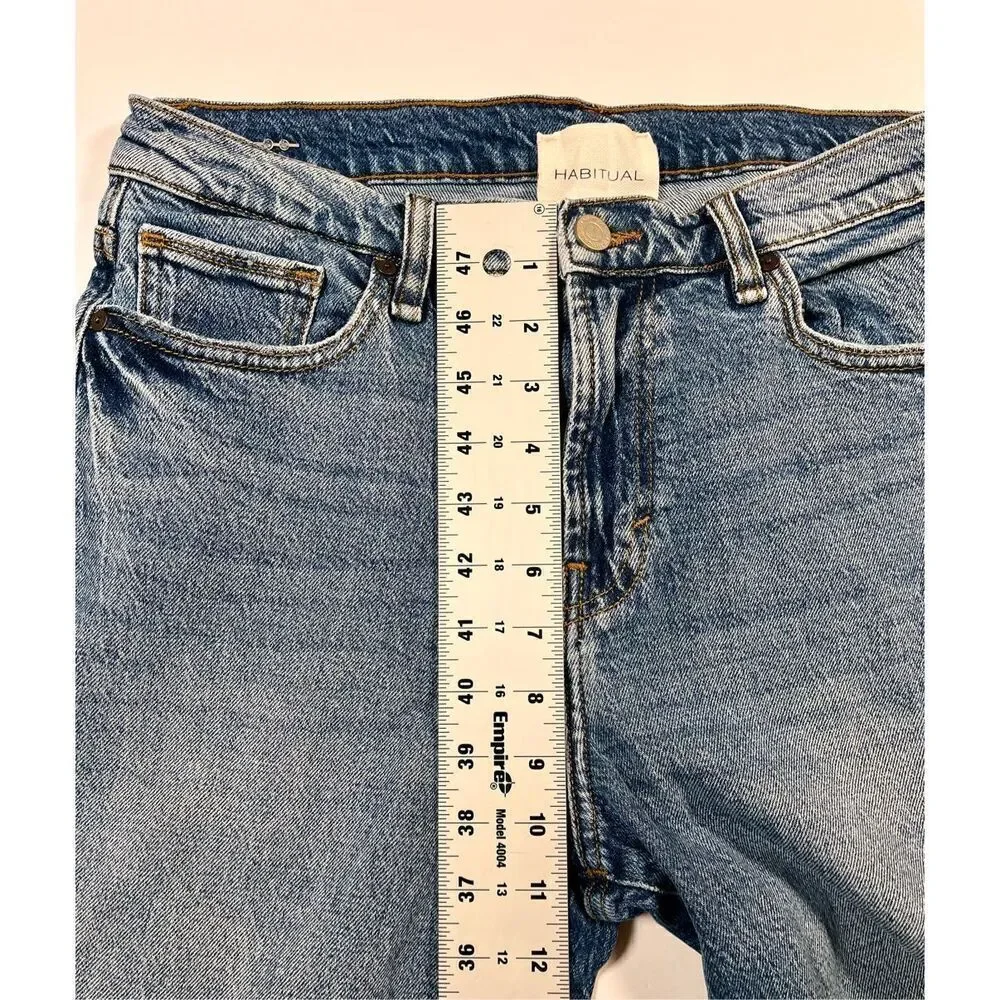 Habitual Logan High Rise Bootcut Jeans Sky Wash Style HBMO1494B Women Size 8 /29 - Picture 8 of 11